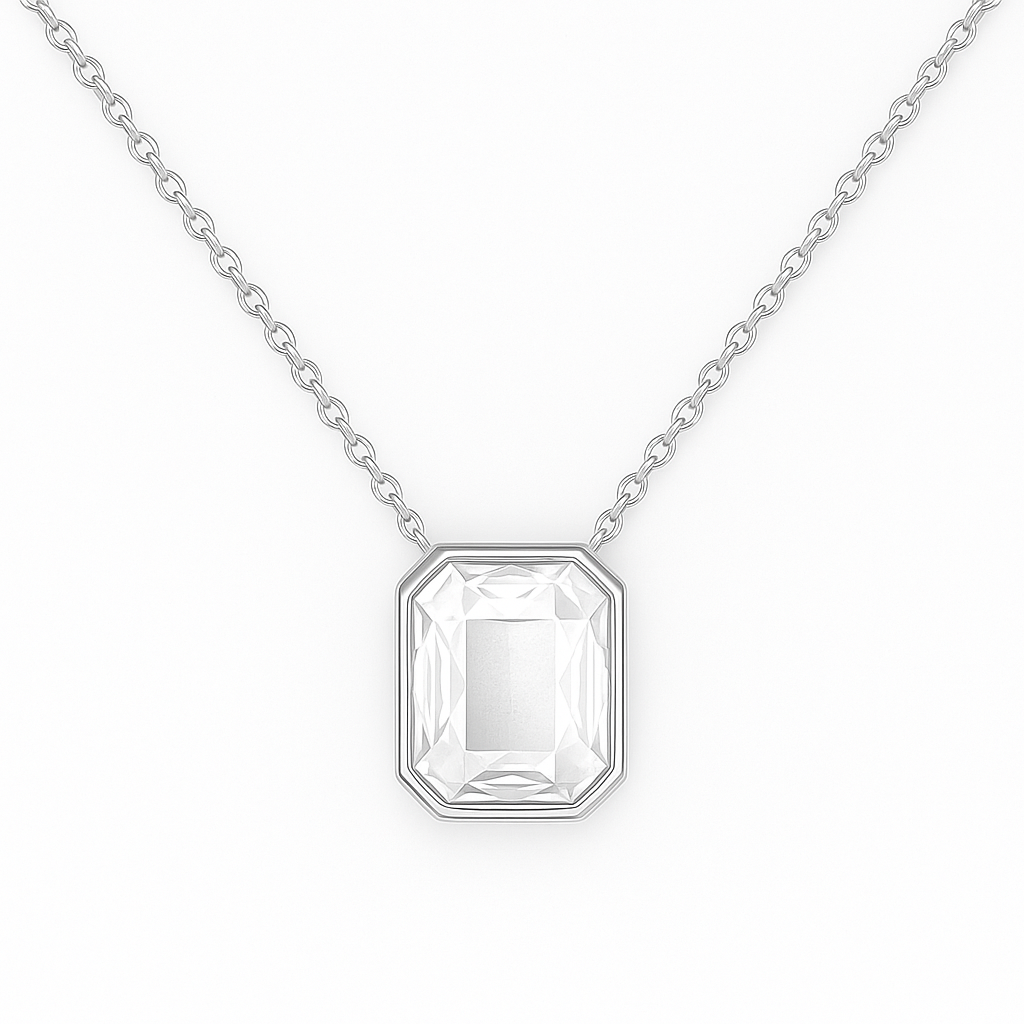 ASTA Fine Austrian Crystal Lavalier Necklace
