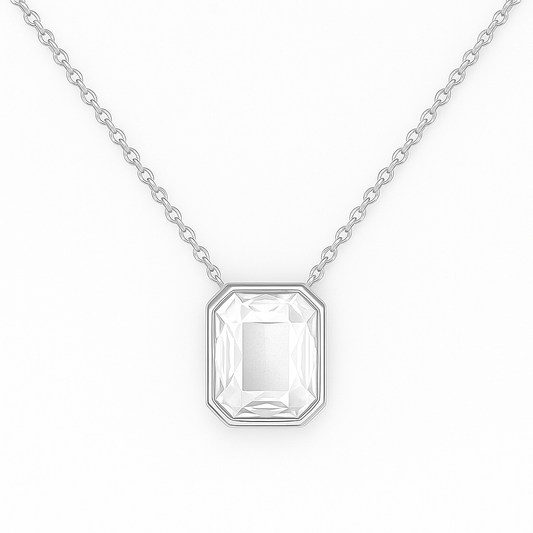 ASTA Fine Austrian Crystal Lavalier Necklace