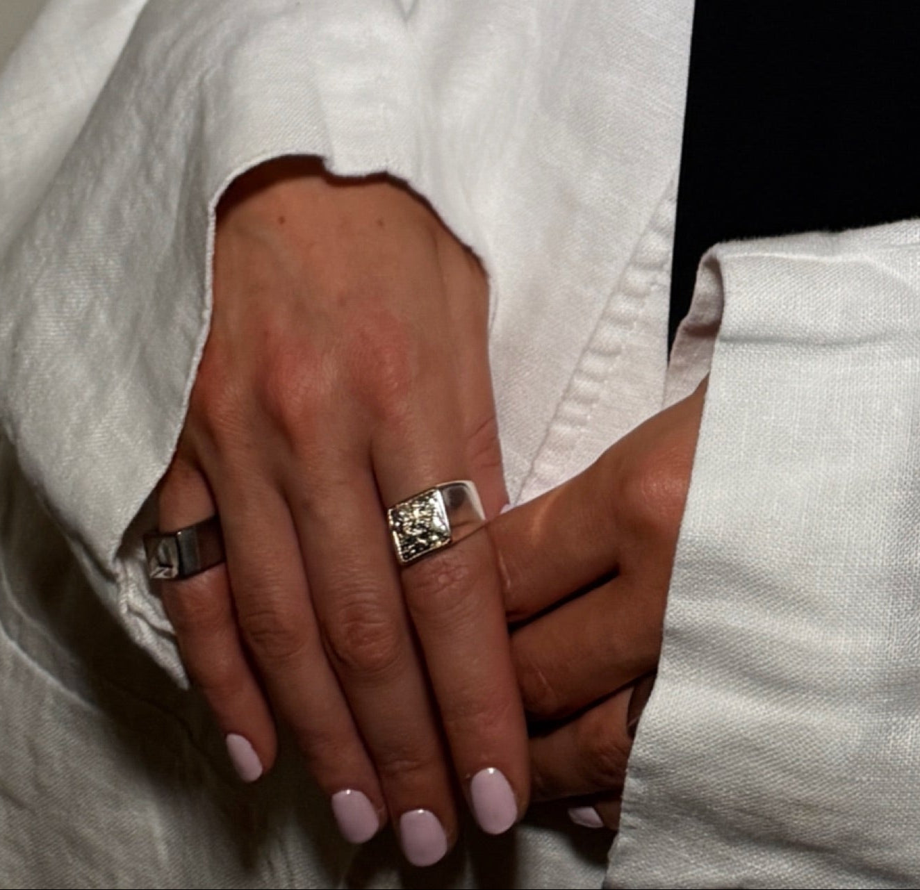 NOOR Inhereted Signet Ring