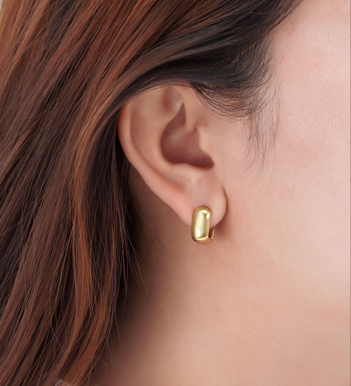 ERIKA 14k Square Hoops