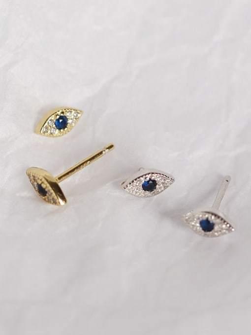 HEER Golden Eye Studs - Khala Jewelry