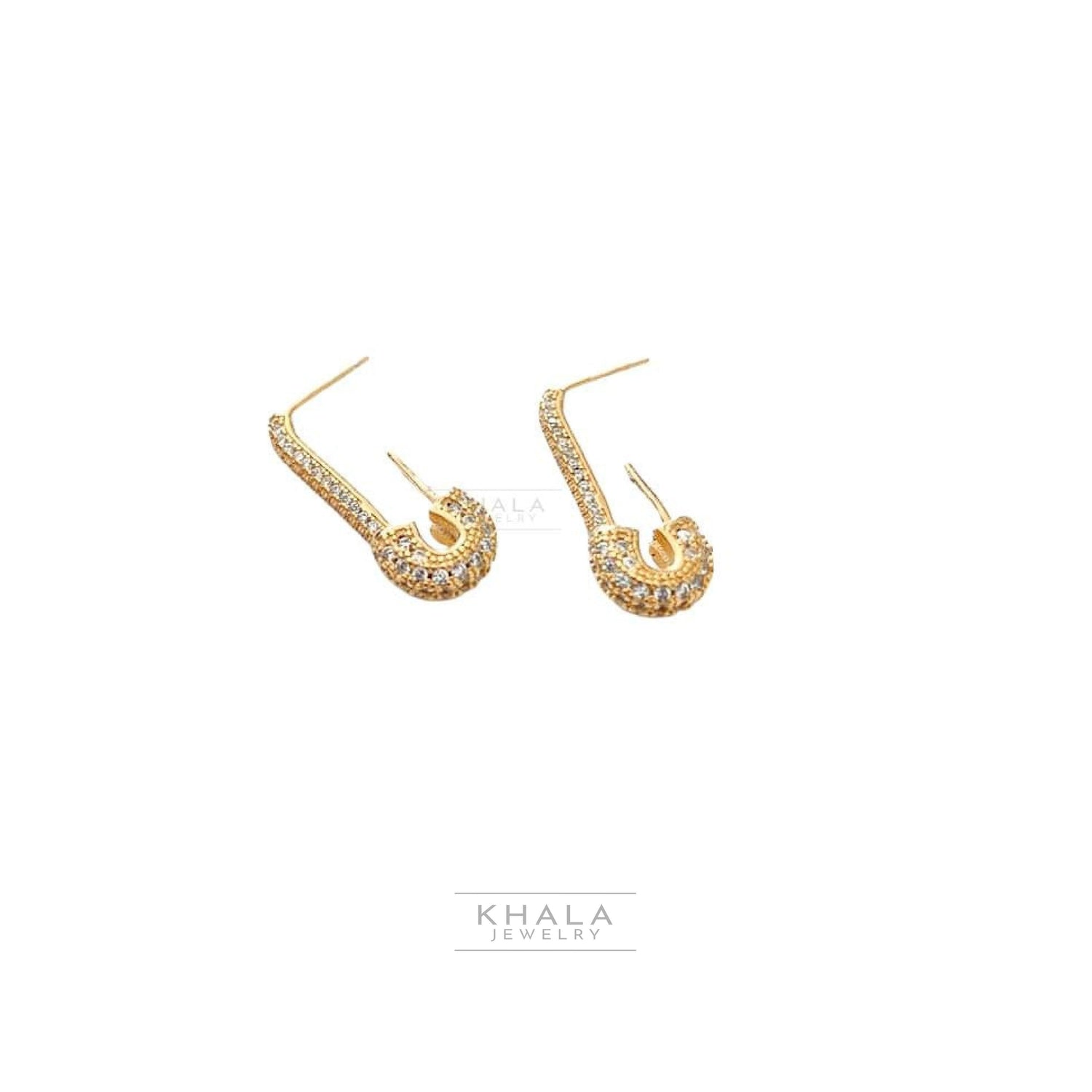 ADALET Spike Drop Earrings - Khala Jewelry