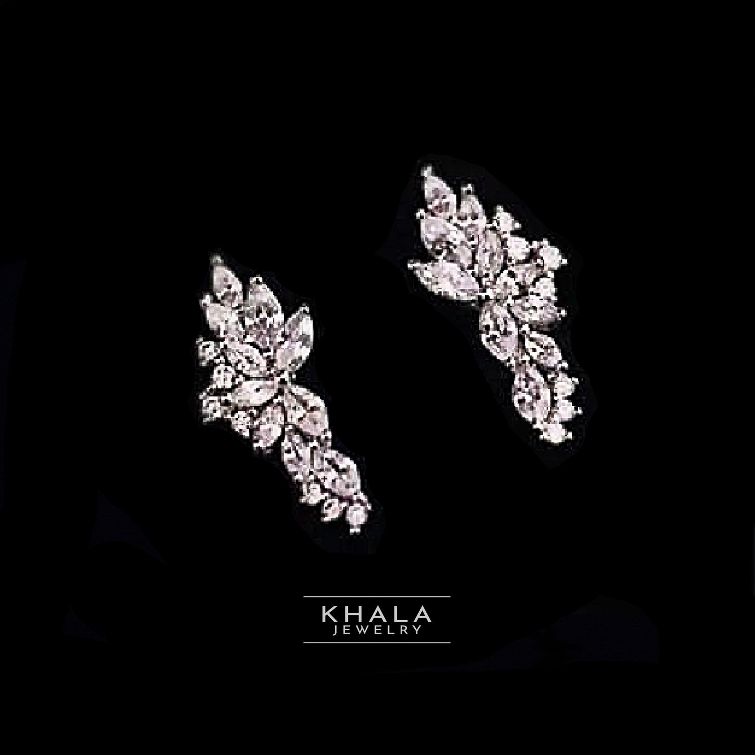 KABIRA Cluster Studs - Khala Jewelry