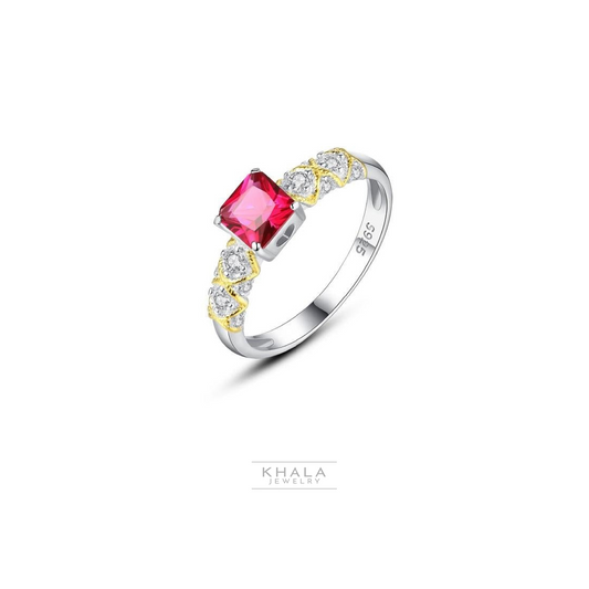 RUBIA Red Stone Ring