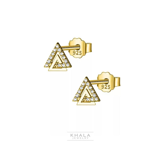 WAIRA Triangle Stud Earrings