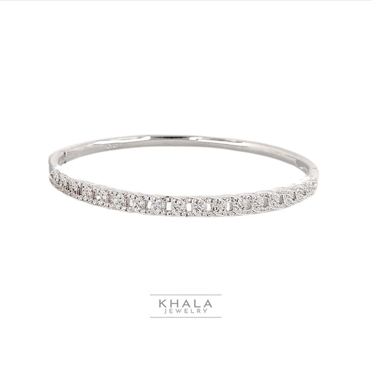 SAFINA Sparkling Chain Bangle