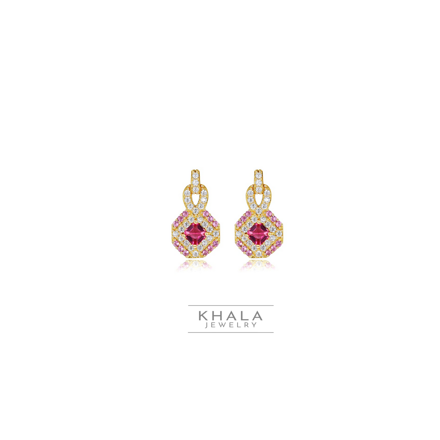 SABIRA Stud Drop Earrings