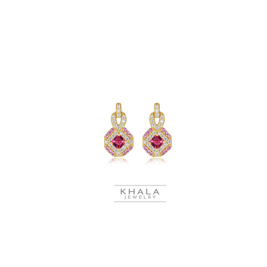 SABIRA Stud Drop Earrings