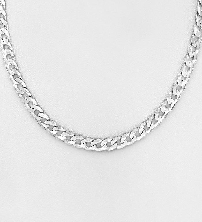 ALEX Cuban Curb Chain 4mm - Khala Jewelry