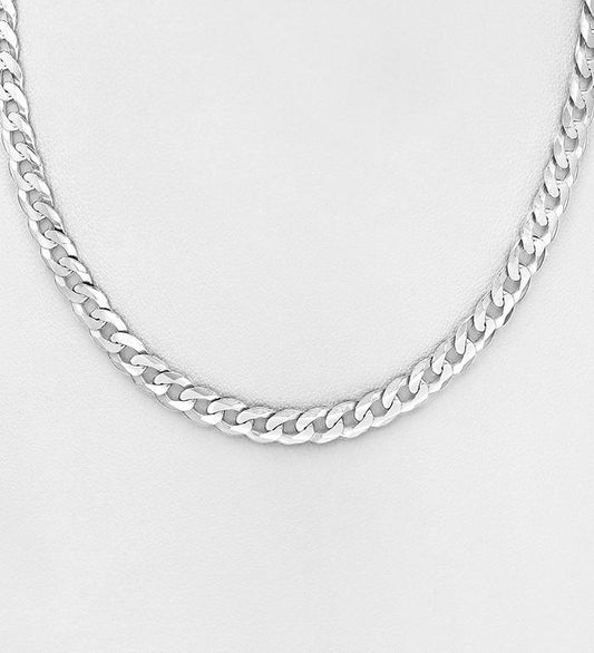 ALEX Cuban Curb Chain 4mm - Khala Jewelry