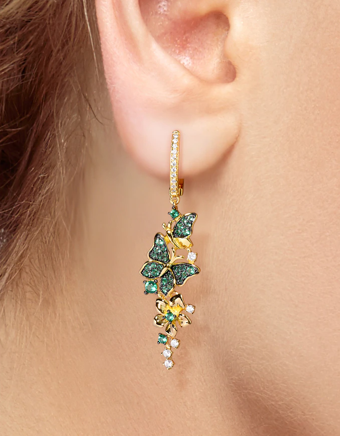 KAREENA Butterfly Dangling Earrings