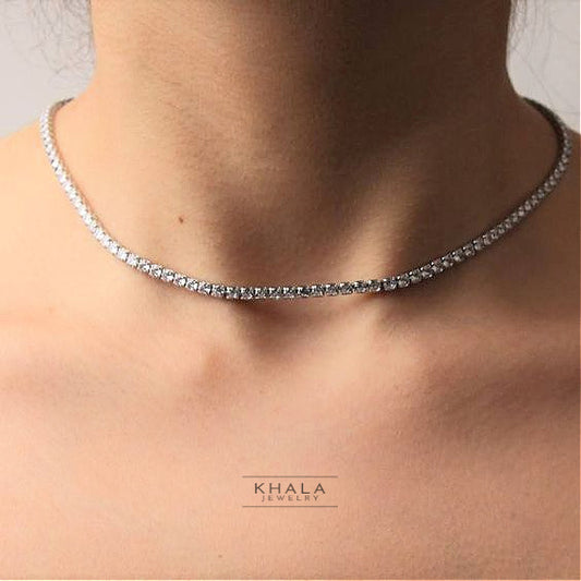 TALA Tennis Chocker Necklace